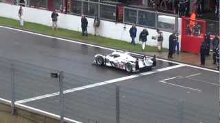 preview picture of video '6 hours of SPA Francorchamps 2012 WEC. Start of the race, competition and the podium'
