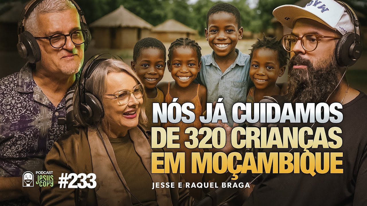 Casal MISSIONÁRIO testemunha o que Deus tem feito na ÁFRICA | Podcast JesusCopy #233