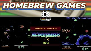 SCARTARIX: WORLD EATER(BETA) - New Commodore 64 Game 2026