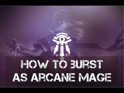 How to burst as arcane mage \ How to get 7 blast burst BFA