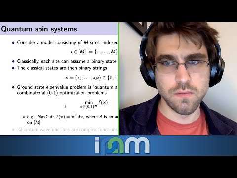 Michael Lindsey - Quantum embedding with lower bounds - IPAM at UCLA