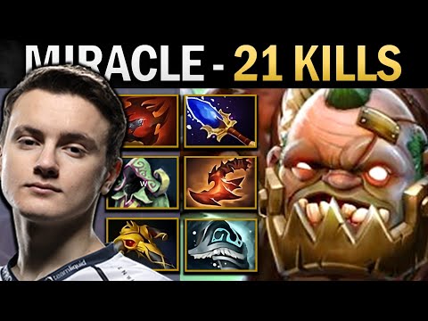 Pudge Miracle with 21 Kills and Tarrasque - Dota 2 Ringmaster