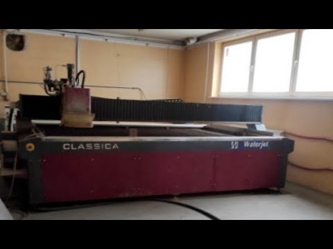 2D rezanie vodným lúčom Waterjet CLASSICA CL 610 2012