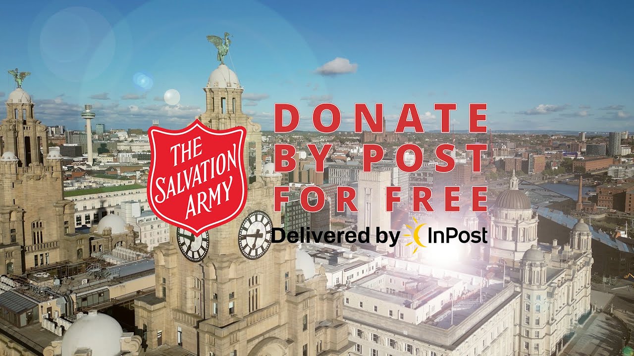 Donate by Post with The Salvation Army - Liverpool edition - YouTube