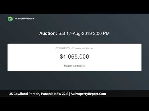35 Gowlland Parade, Panania NSW 2213 | AuPropertyReport.Com