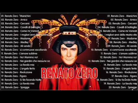 Le migliori canzoni di Renato Zero - Il Meglio dei Renato Zero- Renato Zero Greatest Hits Full Album