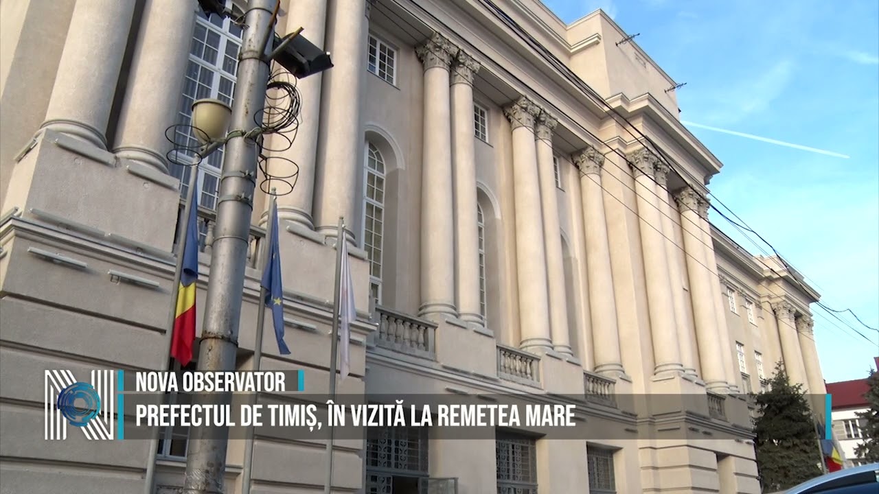 Prefectul de Timiș, în vizită la Remetea Mare