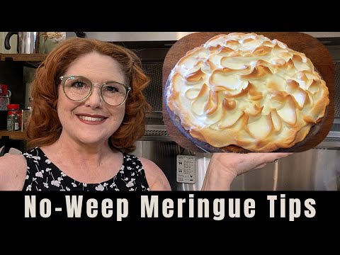 Meringue tips for a No Weep Meringue Topping - Best Old Fashioned Southern Cooks
