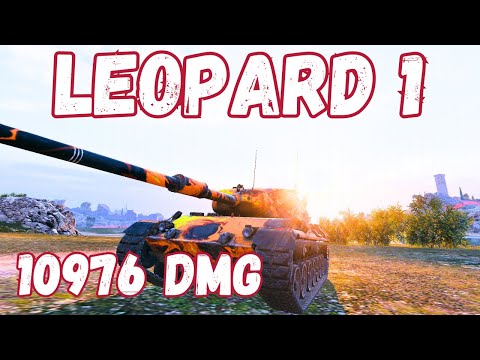 Leopard 1 - 10976 Damage - Mines | World of Tanks