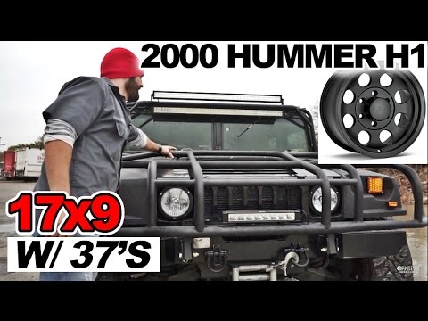 Spotlight - 2000 Hummer H1 with 17x9's and 37's