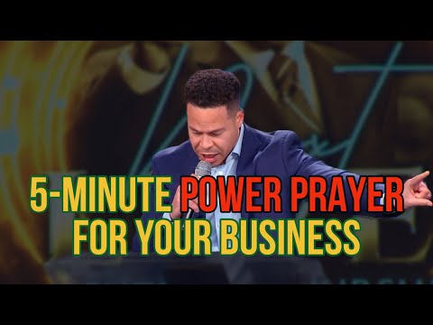5 Minute Power Prayer for your Business
