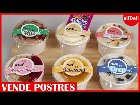 💥Todos VENDEN la RECETA, Yo te la doy GRATIS | El Postre Mas VIRAL PAVE 6 Sabores