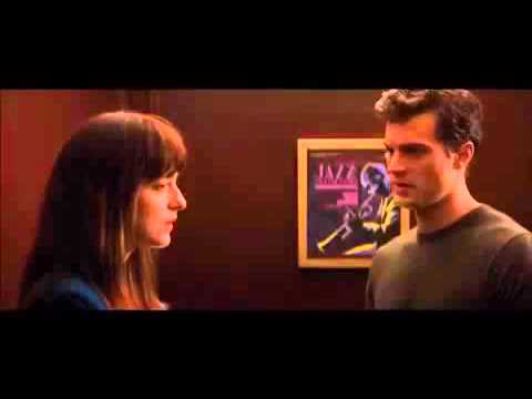 Fifty Shades of Grey Elevator Kissing scene. thumnail
