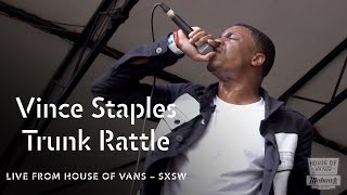 Vince Staples performs &quot;Trunk Rattle&quot; at SXSW