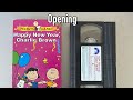 Opening To Happy New Year Charlie Brown 1994 VHS
