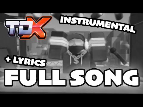 TDX x TB EDJ Theme Instrumental + Lyrics Karaoke | All For You Music Video | Tower Defense X