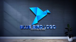 bird logo design tutorial | low poly bird logo | low poly illustrator