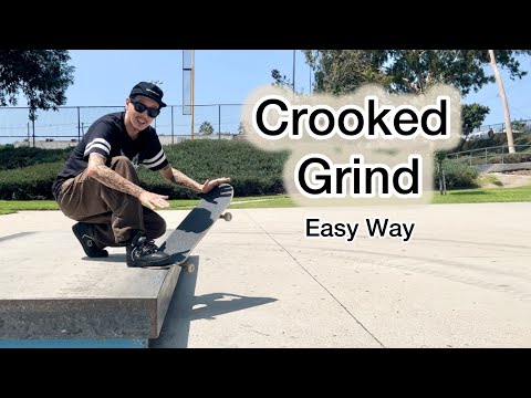 How to Crooked Grind [Skateboarding Trick Tip]
