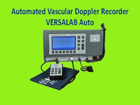Automated Vascular Doppler Recorder For ABI / TBI