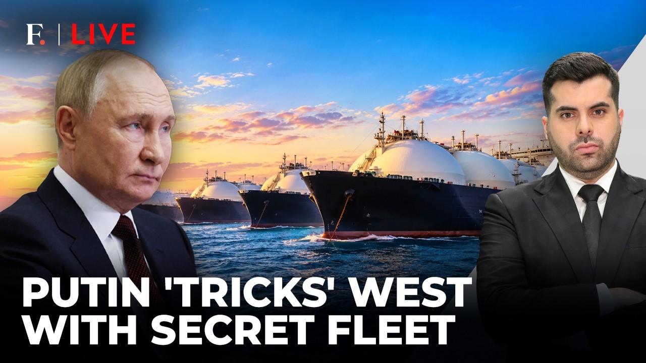 Putin’s Shadow Fleet: How Russia Is Dodging EU Sanctions With Secret Gas Ships | Firstpost Live