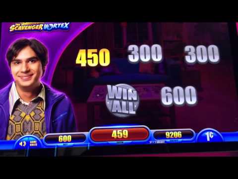 Big Bang theory scavenger vortex feature @ max bet