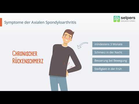 Axiale Spondyloarthritis - typische Symptome (Experte erklärt)