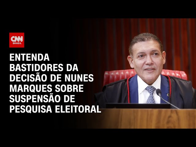 Nunes Marques puxou para si ação da pesquisa da AtlasIntel antes de suspensão | HORA H