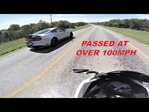 Out for a ride on the XPRO 250 Motorcycle. Wait until the end for a crazy pass by a COBRA.