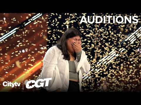 GOLDEN BUZZER | Rebecca Strong Was Born to Sing | Auditions | Canada's Got Talent 2024