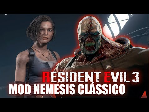 RESIDENT EVIL 3 REMAKE: MOD DO NEMESIS CLÁSSICO!