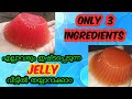 How to make jelly | watermelon jelly | homemade jelly | jelly recipe malayalam | fruit jelly