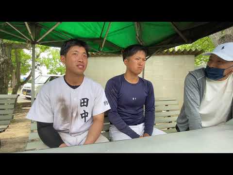 【インタビュー】田中竜太捕手（4回生、防府商工高校）、菊池来樹投手（3回生、宇和島東高校）