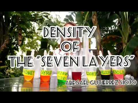 Density of The Seven Layers
