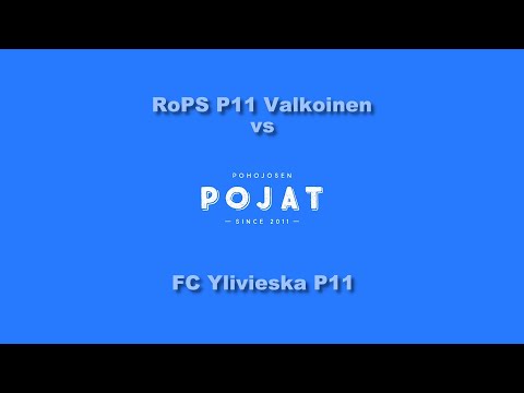 RoPS P11 Valkoinen vs FC Ylivieska P11