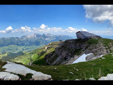 vom Chäserrugg zum Hinterrugg im Toggenburg - Heimetchörli Hemberg Naturjodel De Mariohler