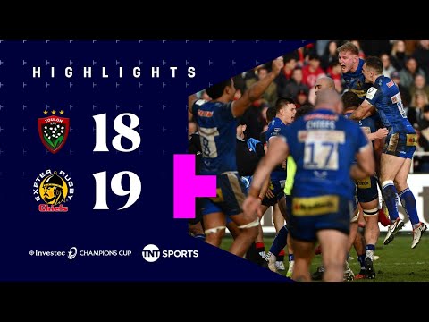 LATE DRAMA 😱 | Toulon 18-19 Exeter Chiefs | Investec Champions Cup Highlights