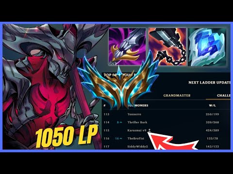 RED KAYN IS STILL 1V9ING GAMES IN CHALLENGER (1050 LP GAMEPLAY)