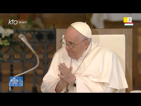 Rencontre du pape François avec des pauvres et des réfugiés en Hongrie