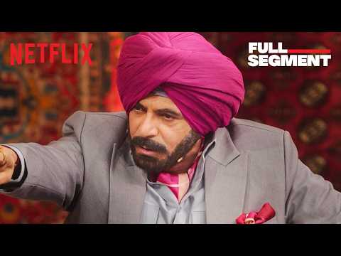 Sunil Grover's EPIC Siddhu Paaji Mimicry 😂 Ft. Yuvraj Singh, Sehwag | #TGIKS | Netflix India