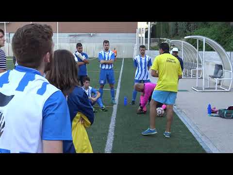 Charla de JJ Ojeda en el descanso del Zuacom vs AD Escuder San Pascual B - Jornada 2