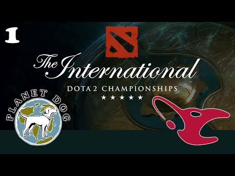 🔴PD vs Mouz - The International 2017 - Europe - Upper Bracket - Game 1