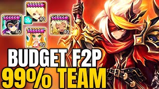 Download lagu F2P 99% Lvl. 5 Team Vagabond Dungeon! - Summoners War mp3