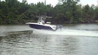 2006 CENTURY 2400 w/TWIN YAMAHA 150 4-STROKES