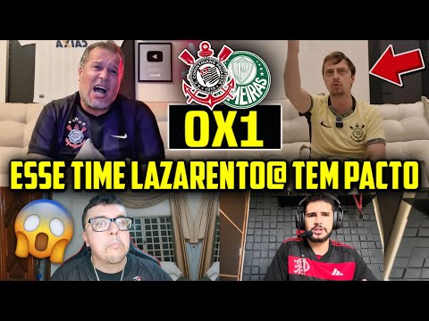 REAÇÕES DOS RIVAIS APÓS PALMEIRAS GANHAR DO CORINTHIANS! REACT CORINTHIANS 0X1 PALMEIRAS 