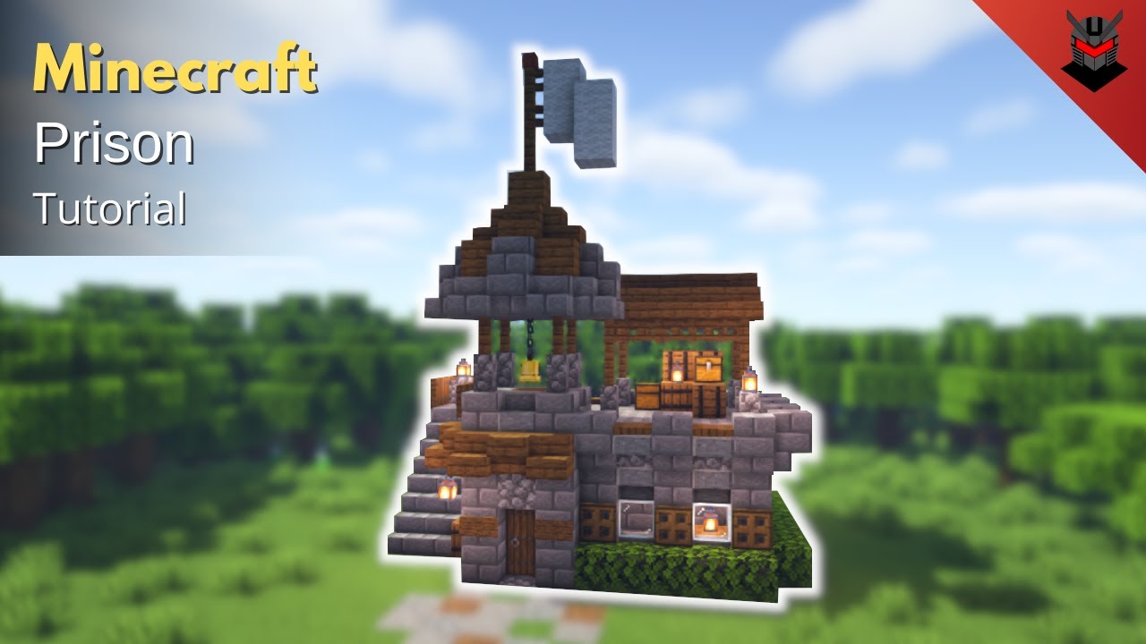 Minecraft: How to Build a Medieval Prison | Prison (Tutorial)