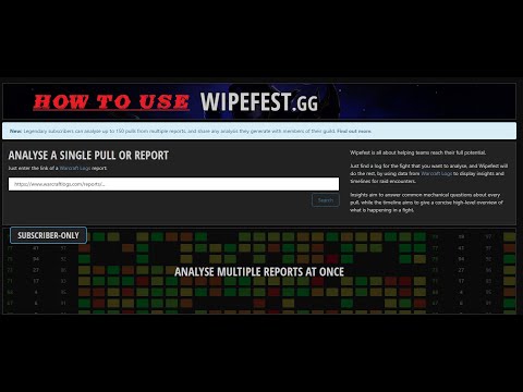 Fellowship Of The Dragon:  How to use the Wipefest Bot and Wipefest!
