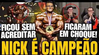 REVIRAVOLTA! NICK WALKER É CAMPEÃO E CARIANI FICA SEM ACREDITAR AO VIVO
