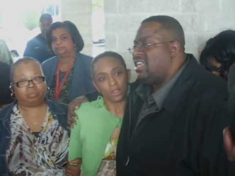 Pastor Joel Exits Admin Building