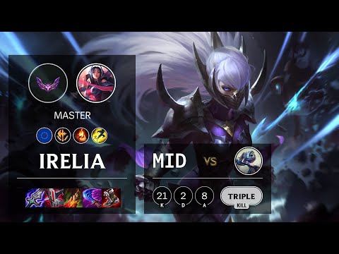 Irelia Mid vs Fizz - EUW Master Patch 12.5