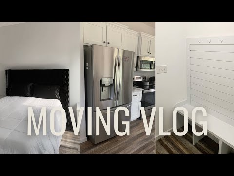 MOVING VLOG 1 — UNPACKING, COUCH FROM HELL, APPLIANCES...